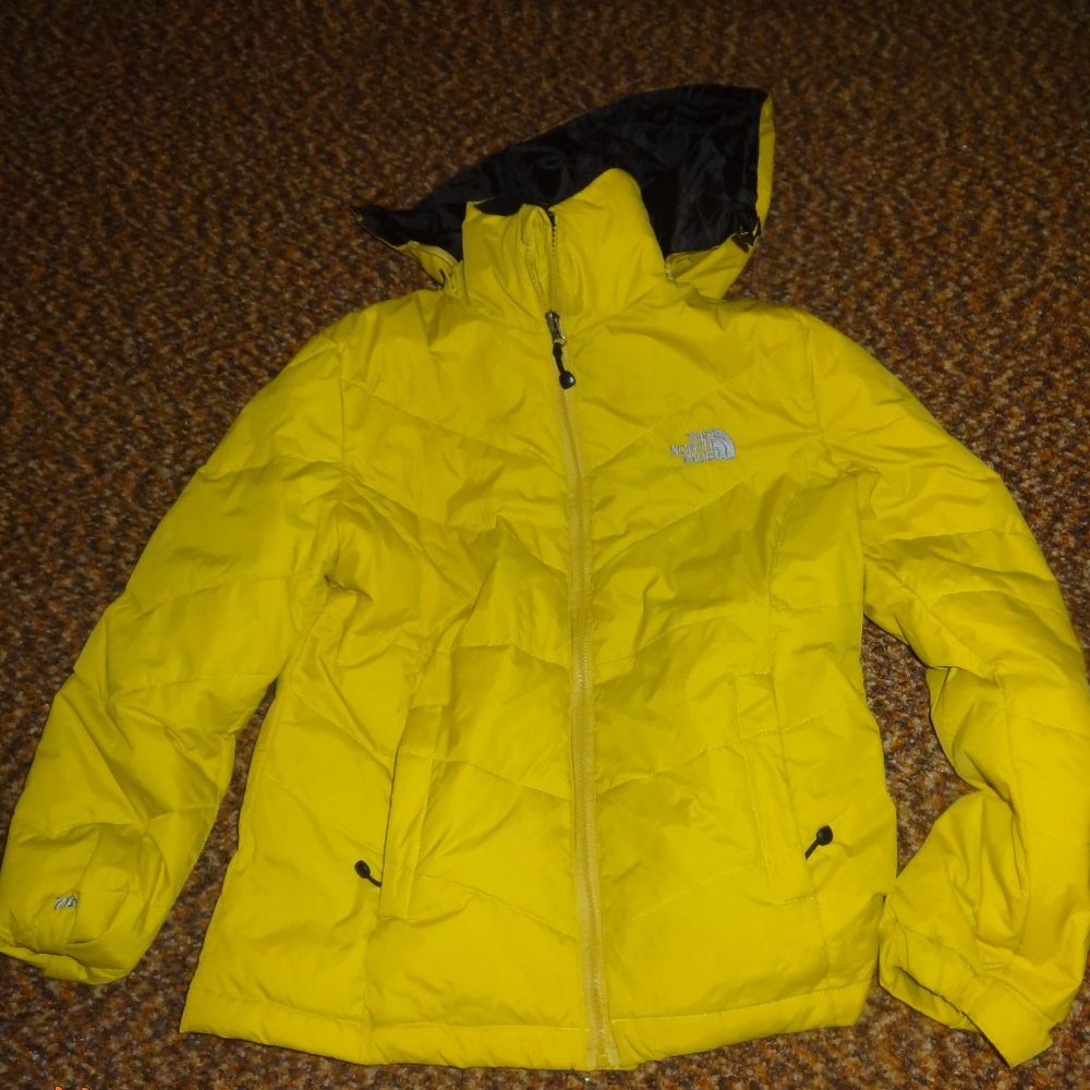 Yellow The North Face Jacket